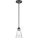 Natalie 1 Light 5.25 inch Matte Black Pendant Ceiling Light